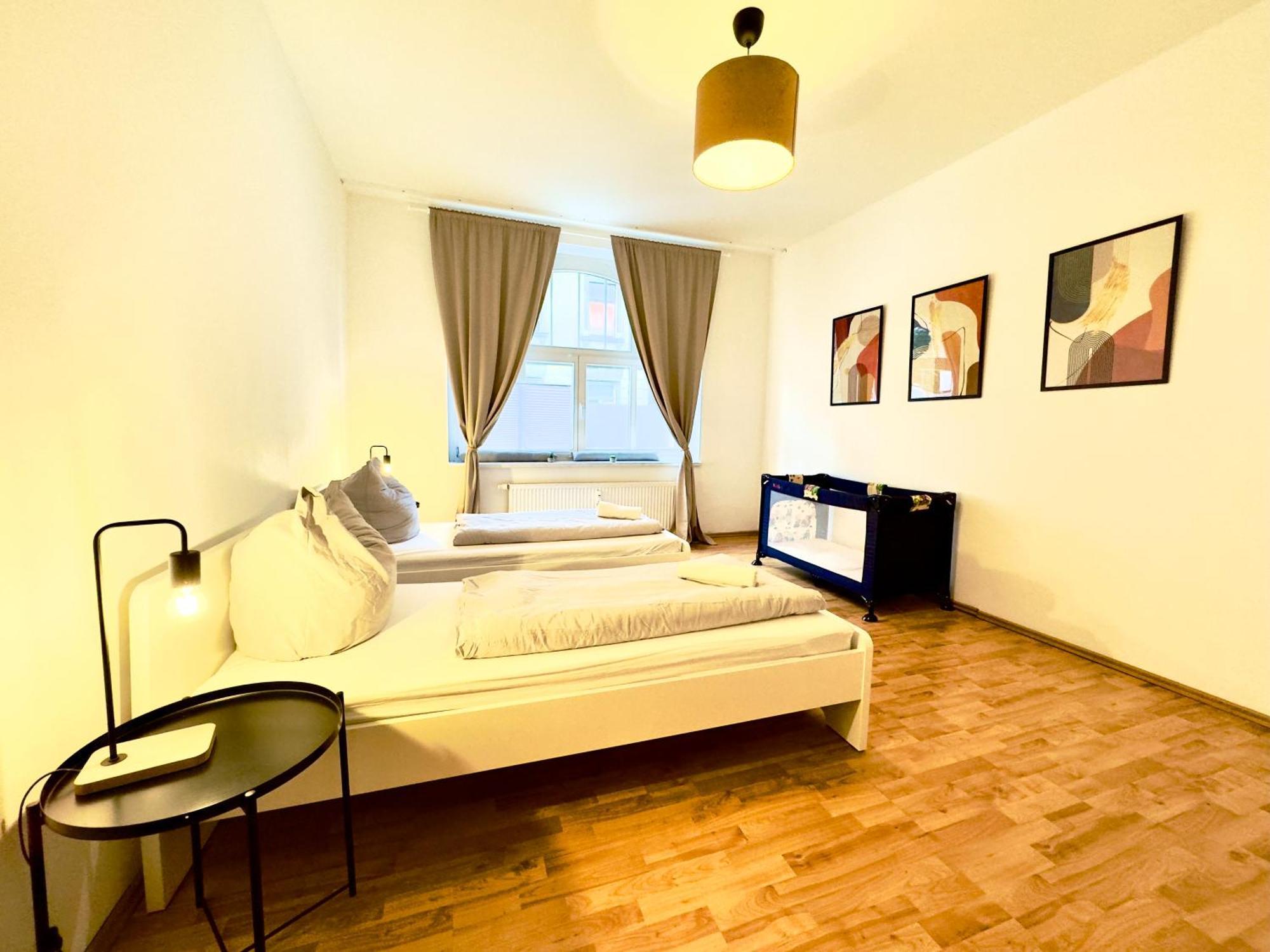 Appartement,kostenfrei Parkplatz,innenstadt,3 Bdr,6 Personen,babybett Appartement *